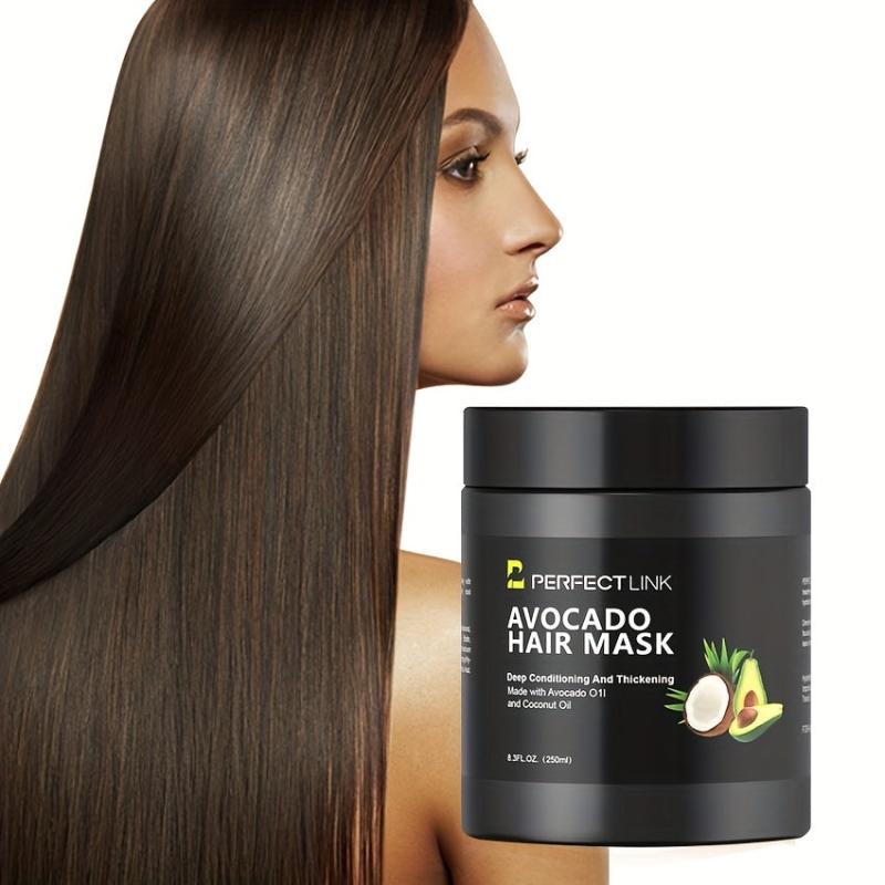 Avocado Shea Hair Mask Deep Conditioning Dry Damaged Hair Moisturizer