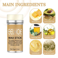 Hair Wax Stick Long Lasting Styling Anti Frizz Shattering Hair Care