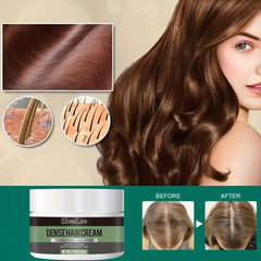 Dense Hair Cream For All Hair Types - Repairs Damaged Hair
