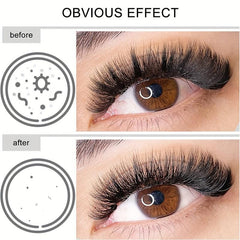 60ml Lash Shampoo Extension Foam Cleaning Salon Home Lash Tool Supplies