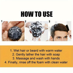 Hair Soap Clean Scalp Hair Care Product Soft Hair Strong And Firm Hair Shampoo