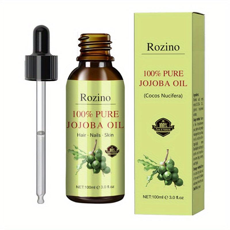 Jojoba Hair Care Essential Moisturizes Hair, Face And Body