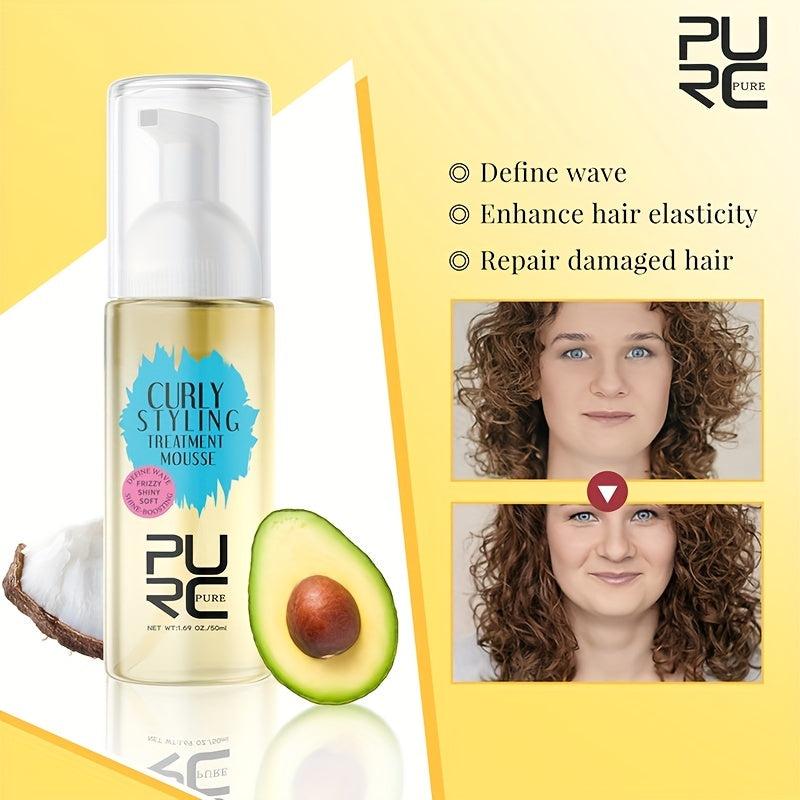 Coconut Curling Agent Elastin Gel Cream Styling Mousse