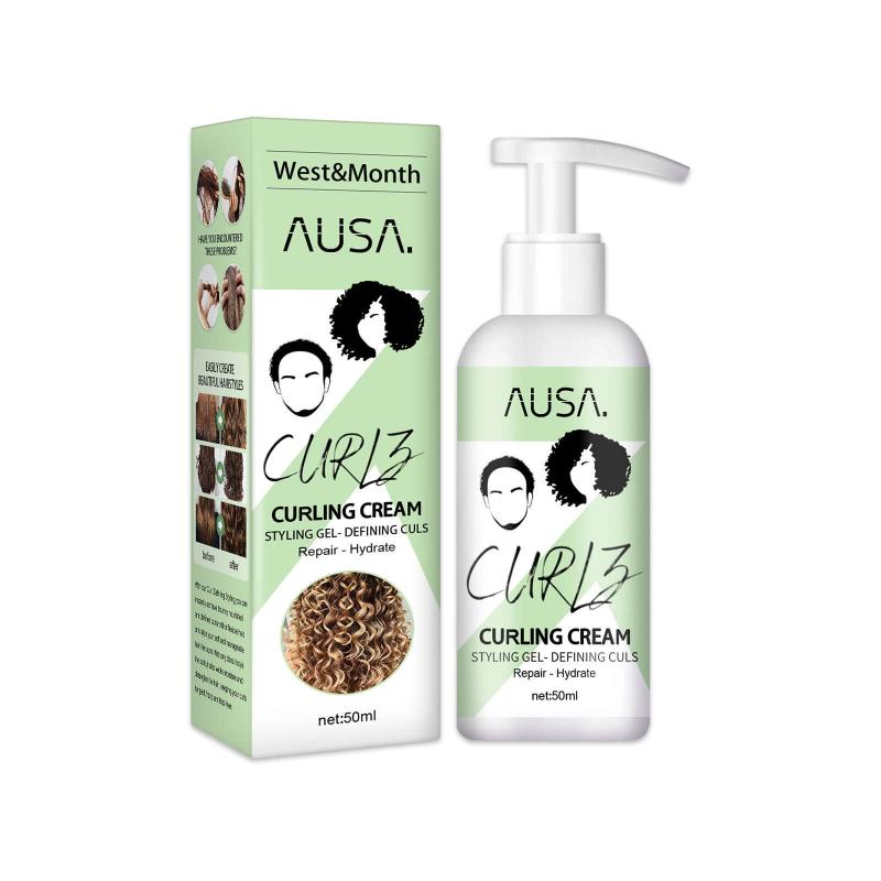 Hydrating Curly Styling Cream for Bouncy Hair