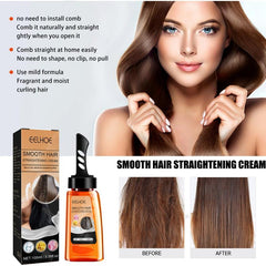 100ml Smoothing Hair Cream for All Hair Types - Frizz Repair & Protection
