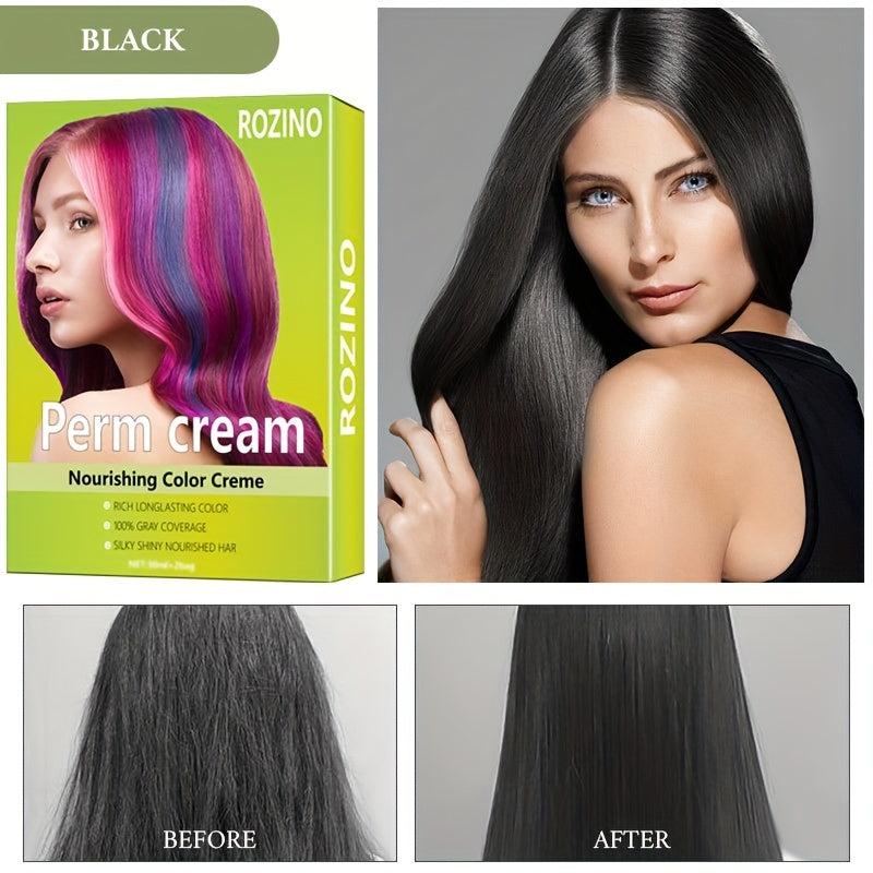Professional Grayscale Covering Hair Dye Cream
