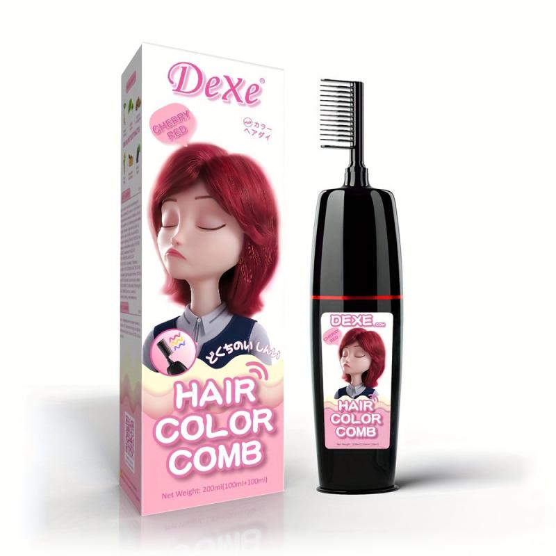 Plant Extract Hair Dye Cream + Comb Applicator