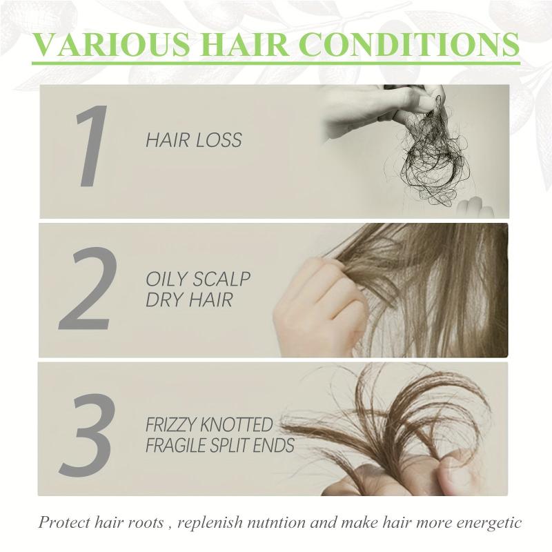 Rosemary Hair Care Essential Anti Frizz Long Lasting Softness Dry Damaged Hair