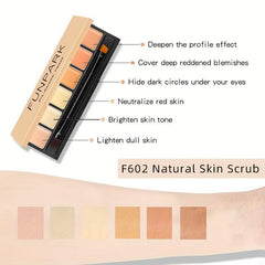 Prof Correction Concealer Tray Contouring Cream Set For Tattoo Correcting