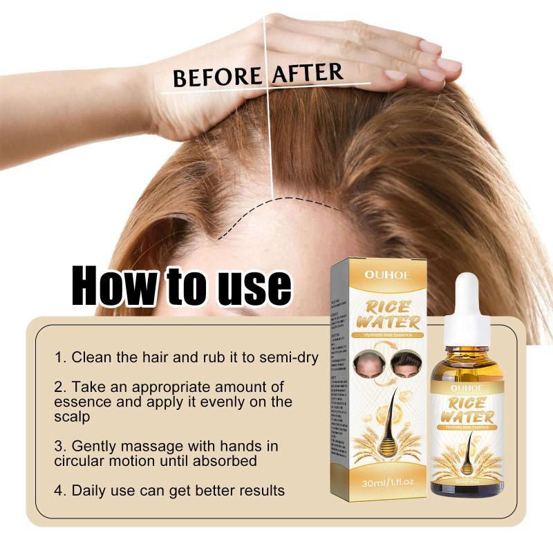 Rice Water Hair Essence Hydrates Hair Care Essential Penetrates Root To Tip