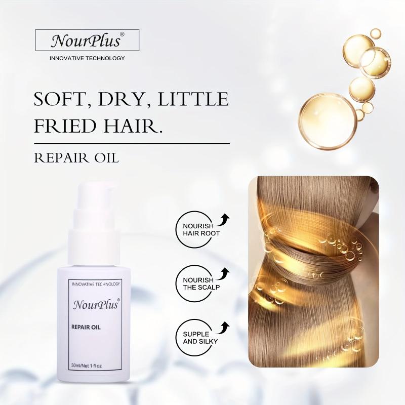 Keratin Repair Shampoo Kit 300ml + 30ml Essential Gift