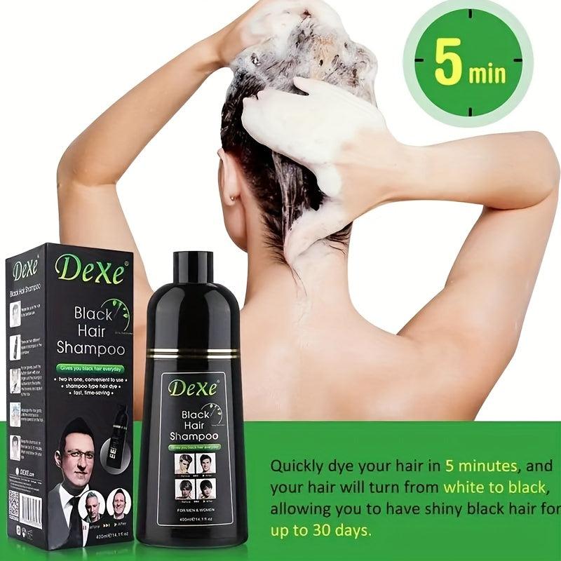 400ml Hair Shampoo Gray Hair Coverage For Men&Women