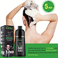 400ml Hair Shampoo Gray Hair Coverage For Men&Women