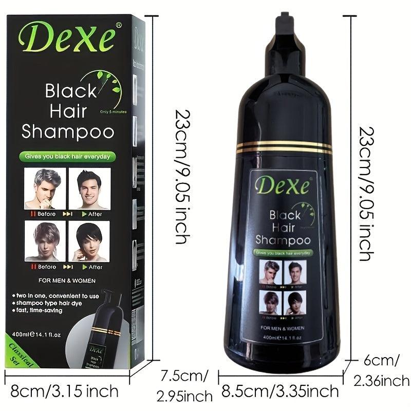 400ml Hair Shampoo Gray Hair Coverage For Men&Women