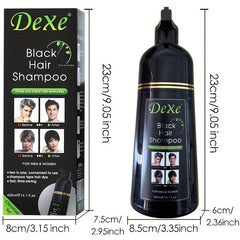 400ml Hair Shampoo Gray Hair Coverage For Men&Women