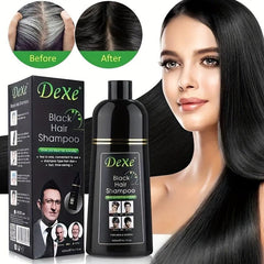 400ml Hair Shampoo Gray Hair Coverage For Men&Women
