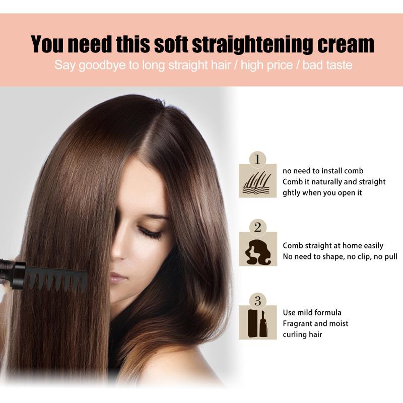 100ml 2pcs Hair Straightening Cream For All Hair Types