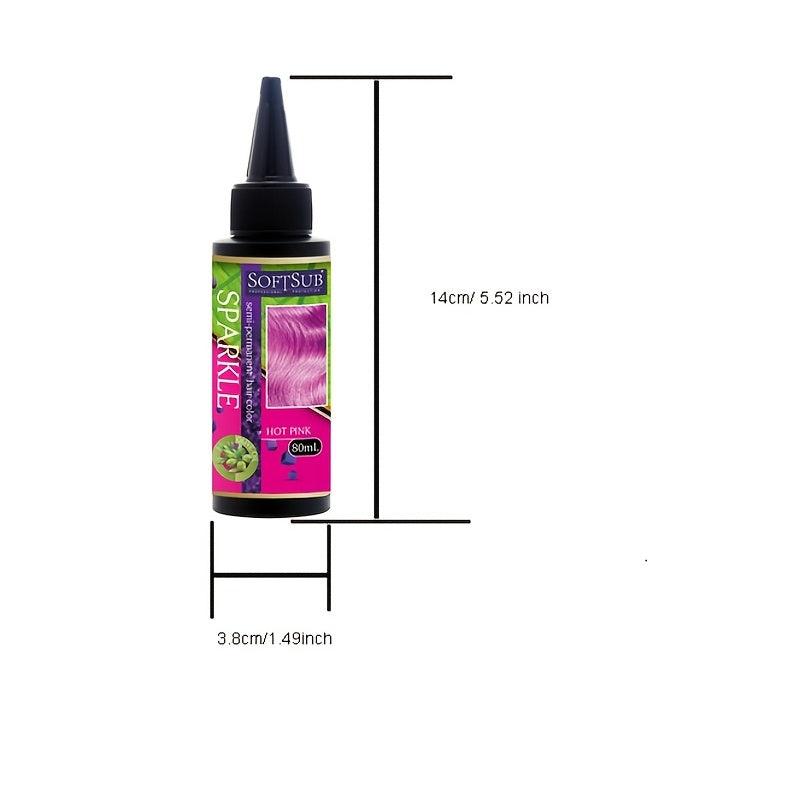 Vibrant Semi-Permanent Hair Cream for Men and Women - Long Lasting Color