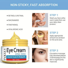 Retinol Eye Cream for Dark Circles & Puffiness 0.5oz
