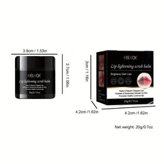 Lip Scrub Exfoliating Moisturizing Balm for Pink Lips Care
