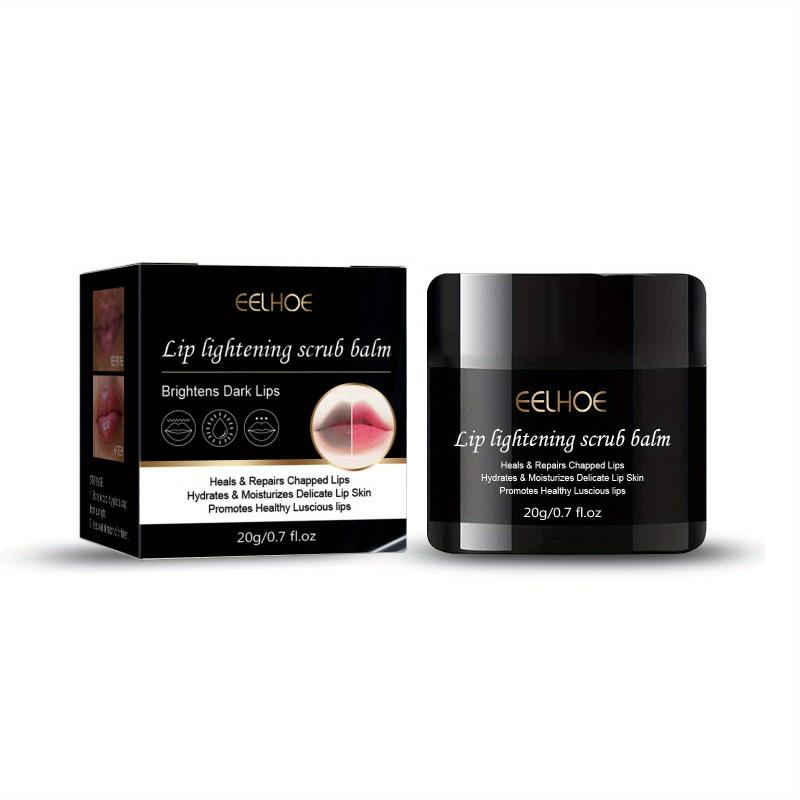 Lip Scrub Exfoliating Moisturizing Balm for Pink Lips Care