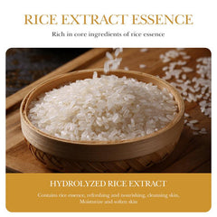 Natural Rice Soap for Daily Face and Body Care