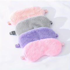 Plush Eye Mask Soft Skin-friendly Blackout Reduce Fatigue Daily Use