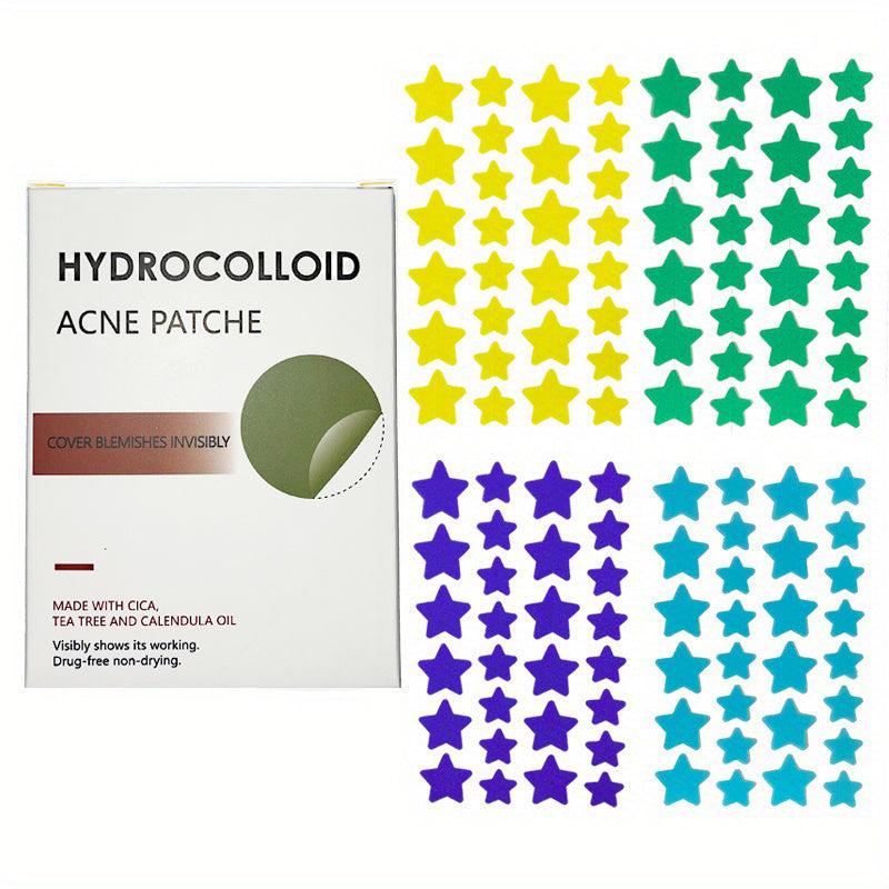 Colorful Star Acne Absorbing Patches Hydrocolloid Acne Patches