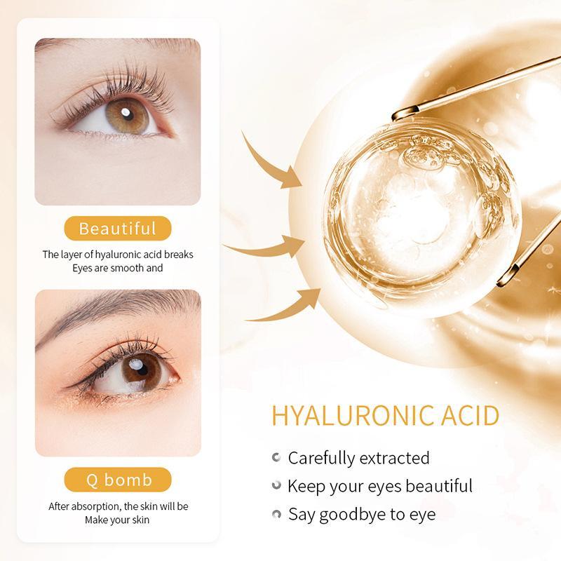 Golden Moisturizing Eye Cream Refines Pores Firming Skin