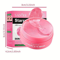 Rose Star Sky Eye Mask - Fade Dark Circles, Moisturize, Non Irritating