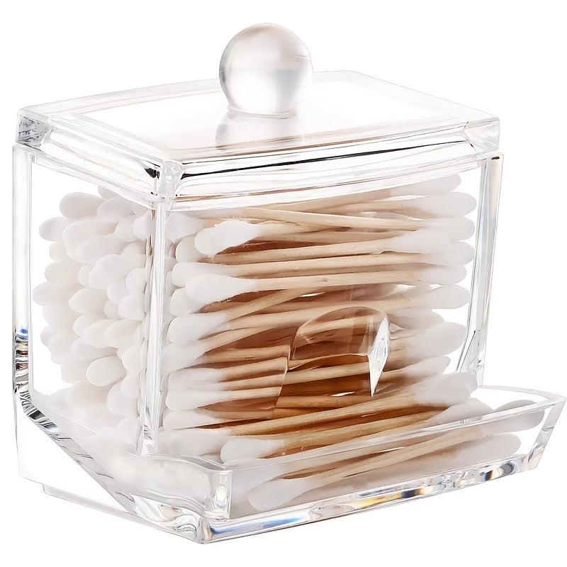 Qtips Ball Dispenser Bathroom Organizer Holder