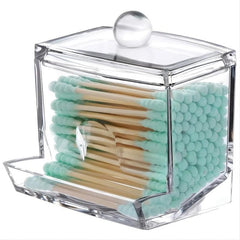 Qtips Ball Dispenser Bathroom Organizer Holder