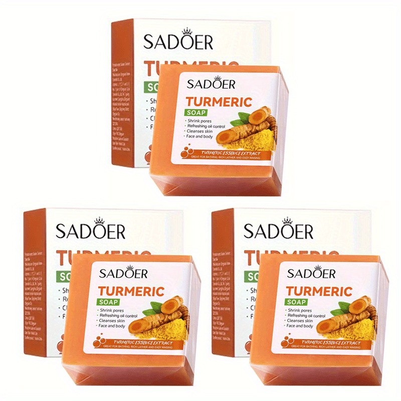 Turmeric Soap Bar for Acne and Dark Spots