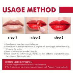 Matte Peel off Lip Gloss Non-Stick Cup Long-Lasting