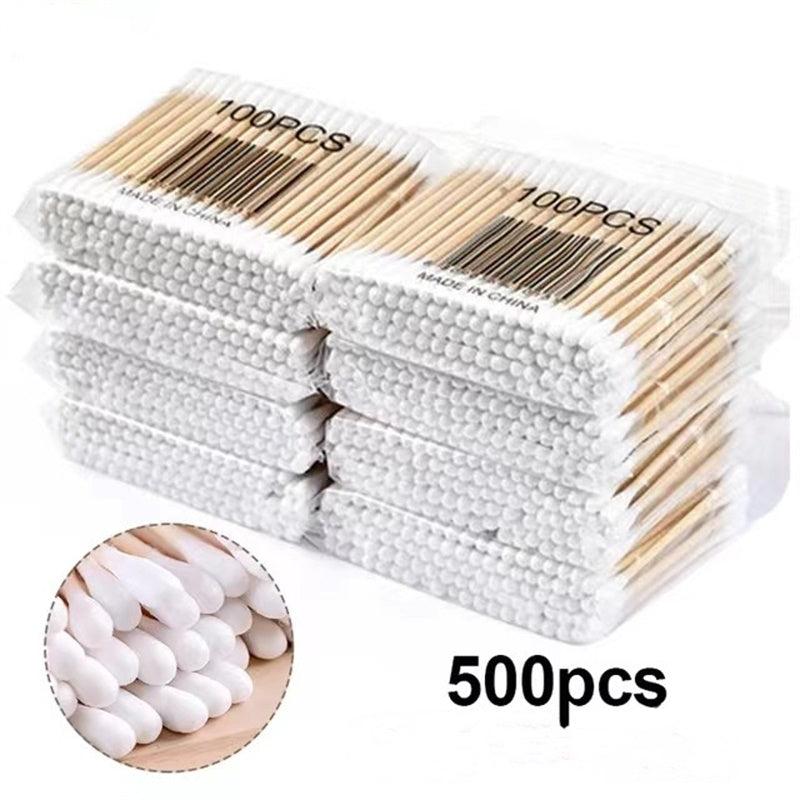 Disposable Two Headed Ear Digging Swab for Makeup Removal
