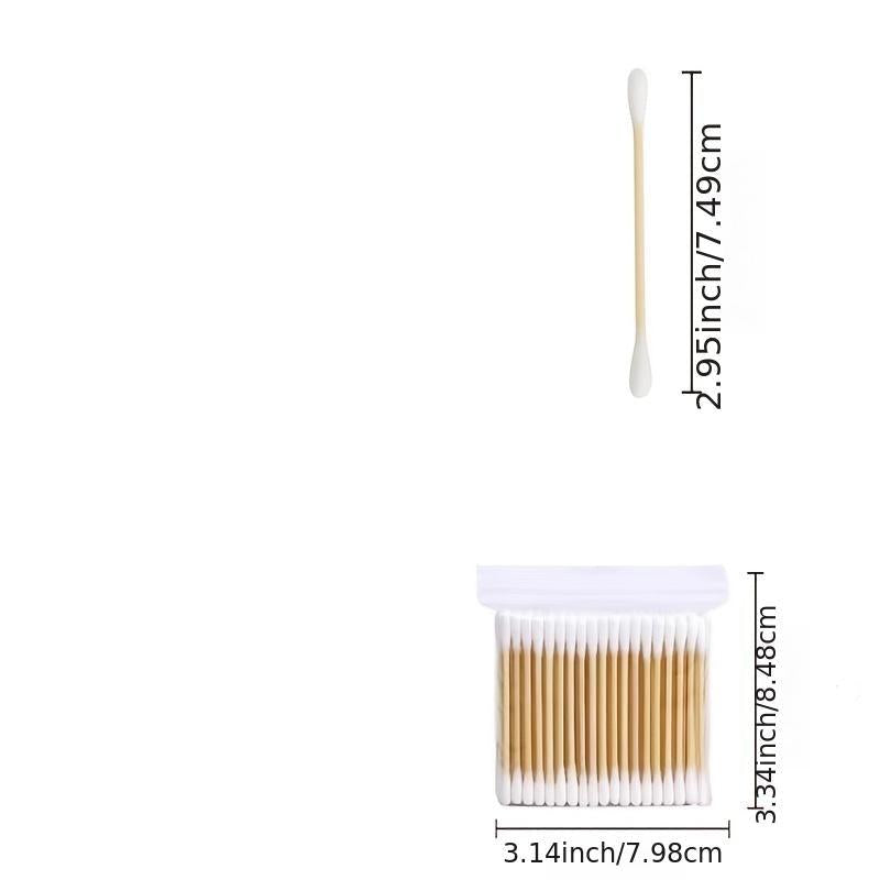 Disposable Two Headed Ear Digging Swab for Makeup Removal