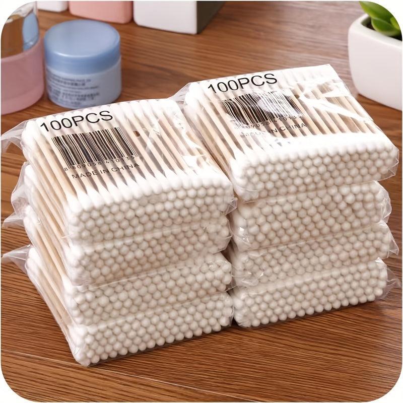 Disposable Two Headed Ear Digging Swab for Makeup Removal