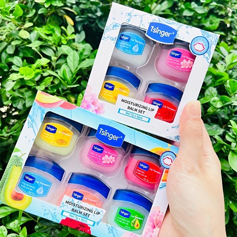 Hydrating Lip Balm Set: Lip Gloss and Mask