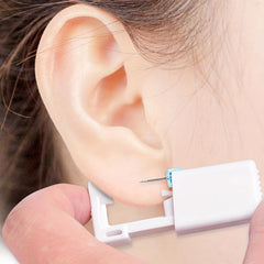 Stainless Steel Ear Piercing Device with Stud