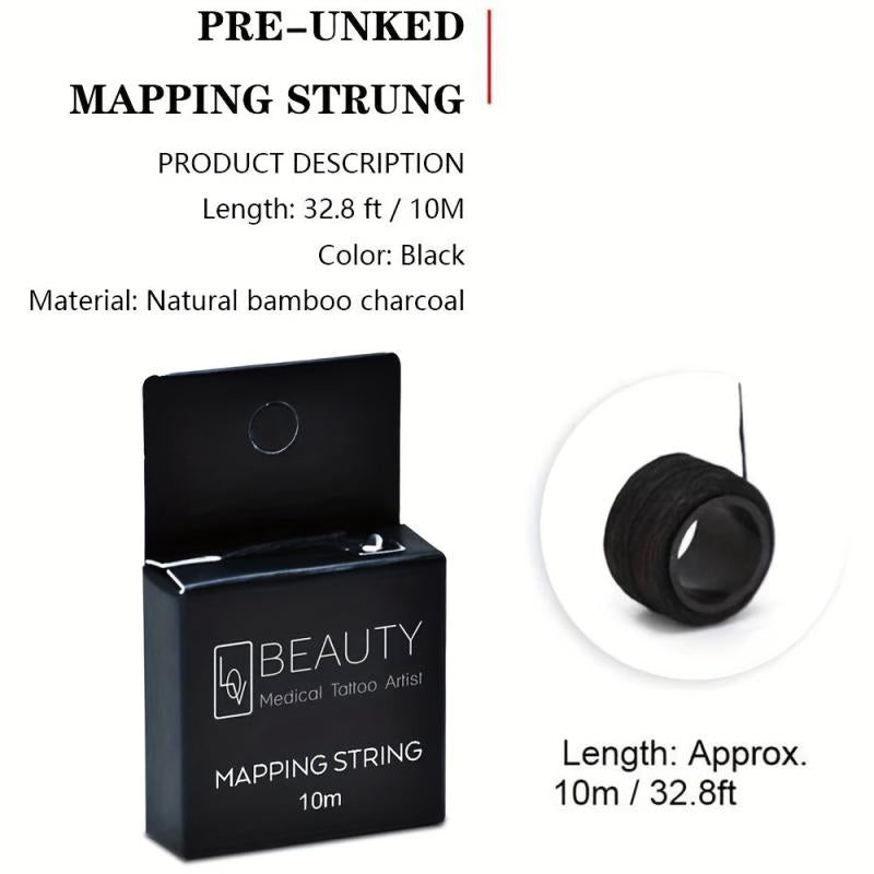 Pre Inked Brow Mapping String for Microblading