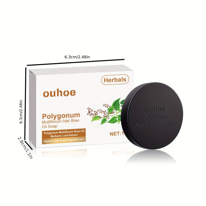 Polygonum Multiflorum Hair Darkening Shampoo Moisturizing Soap