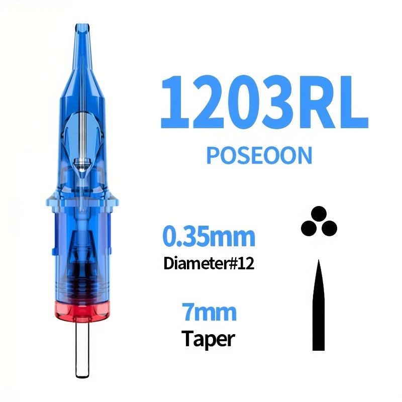 20pcs Tattoo Cartridge Needles Disposable Round Liner For Tattoo Artist
