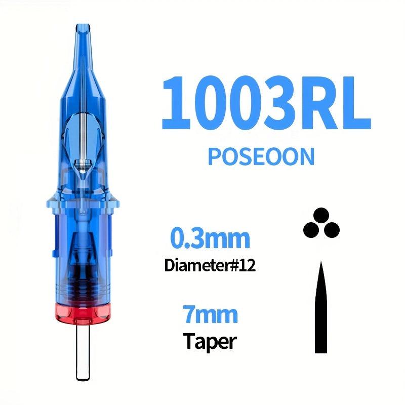 20pcs Tattoo Cartridge Needles Disposable Round Liner For Tattoo Artist