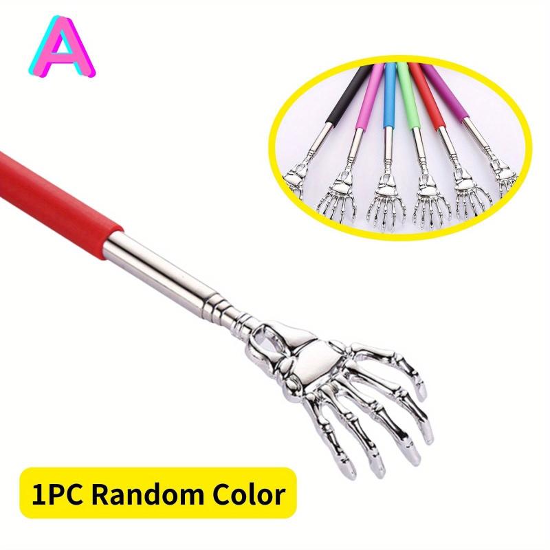 Retractable Back Massage Scraper Relaxation Relief Itch Stainless Steel Tools