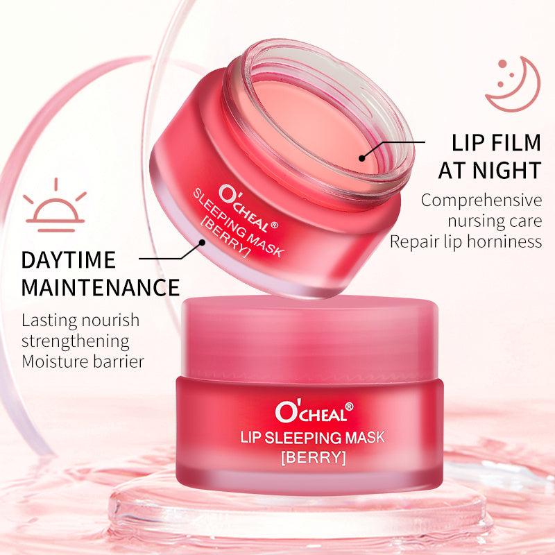 Night Lip Gloss Cream Reduce Aging Care Mask