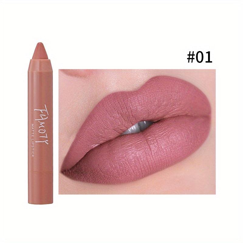 Matte Lipstick Moisturizing Lip Glaze Rotary Lipstick Pen