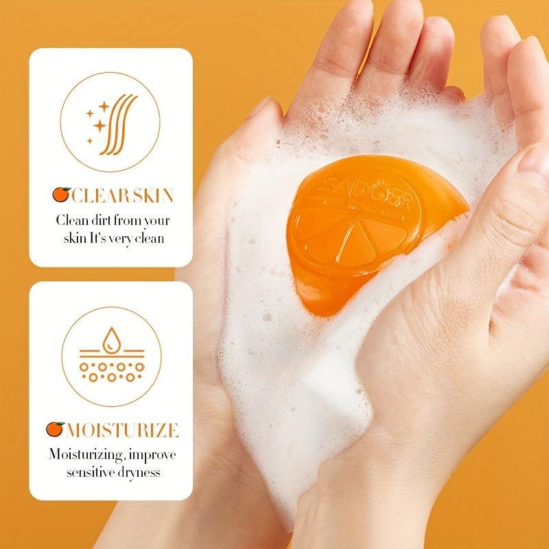Vitamin C Orange Soap with Hyaluronic Acid & Shea Butter