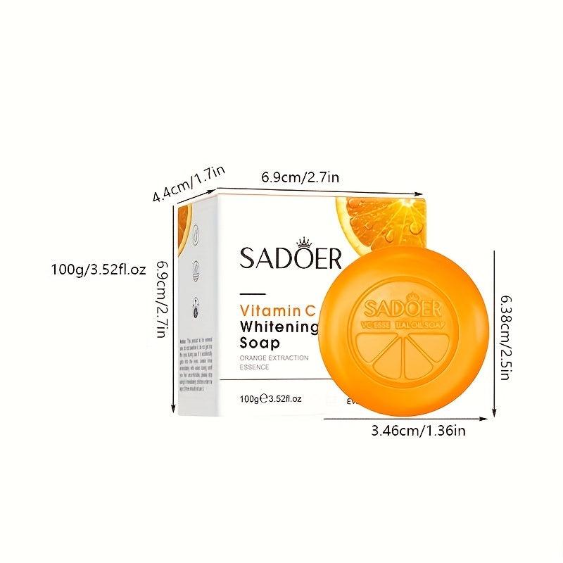 Vitamin C Orange Soap with Hyaluronic Acid & Shea Butter