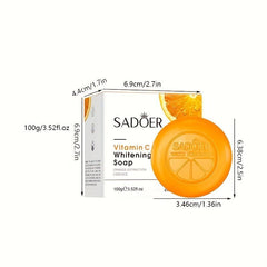 Vitamin C Orange Soap with Hyaluronic Acid & Shea Butter