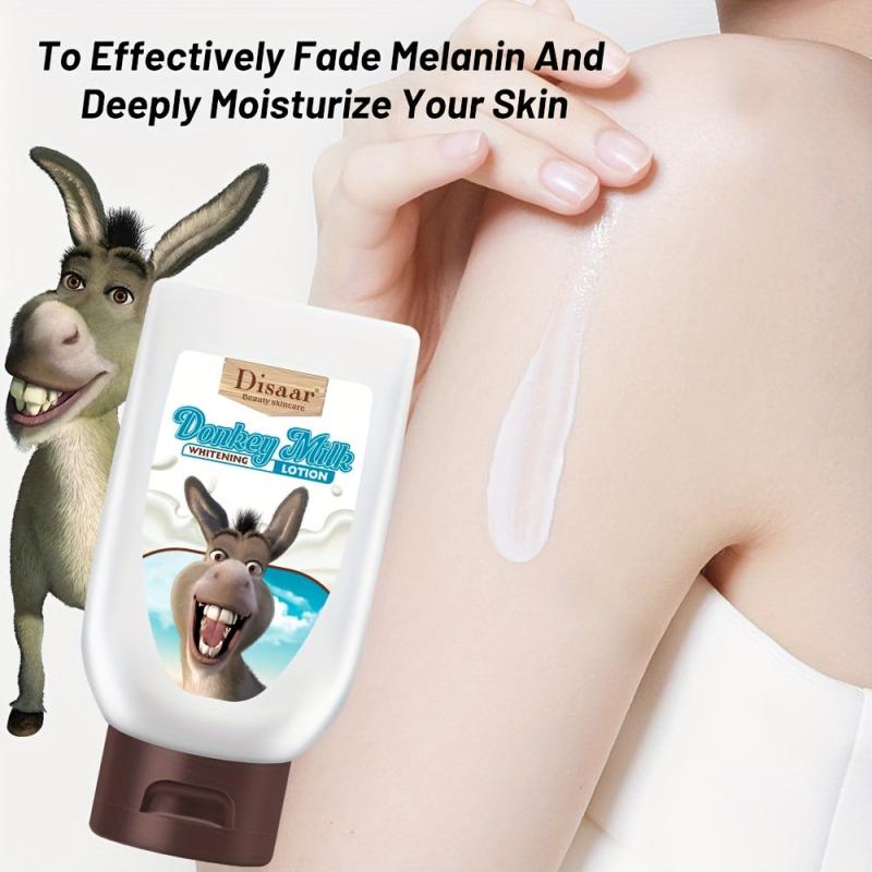 160g Donkey Milk Body Lotion Essential VC Skin Care Moisturizer Autumn Winter